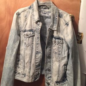 Distressed Jean Jacket